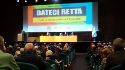 Pensioni: verso il primo giugno assemblee a Padova, Roma e Napoli