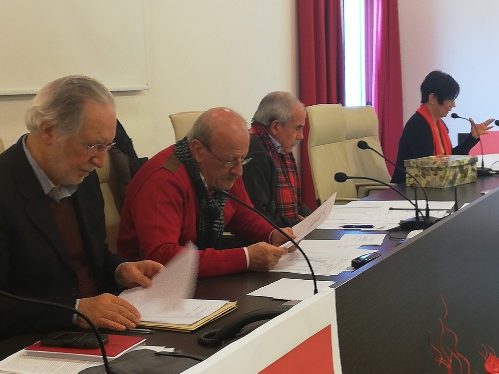 28 dicembre 2018 L'Aquila l'Assemblea generale elegge la Segreteria provinciale
