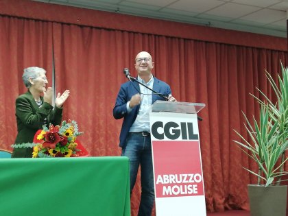 Cgil Abruzzo Molise: il Segretario generale è Carmine Ranieri