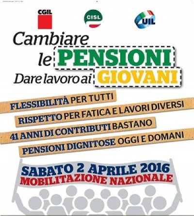 La mobilitazione sulle pensioni in Abruzzo