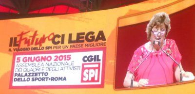 5 giugno 2015 Roma &quot;Il futuro ci lega&quot; Assemblea nazionale dei quadri e degli attivisti dello SPI