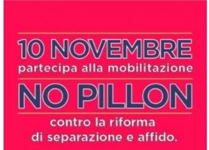 NO Pillon, domani in 100 piazze d’Italia contro il ddl