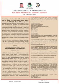 Concorso nazionale Vie della memoria-Vittorio Monaco: XIV edizione